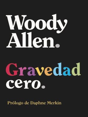 cover image of Gravedad cero